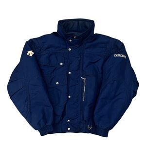 Descente - Vintage Ski Jacket Coat - Navy Blue - Men’s XL
